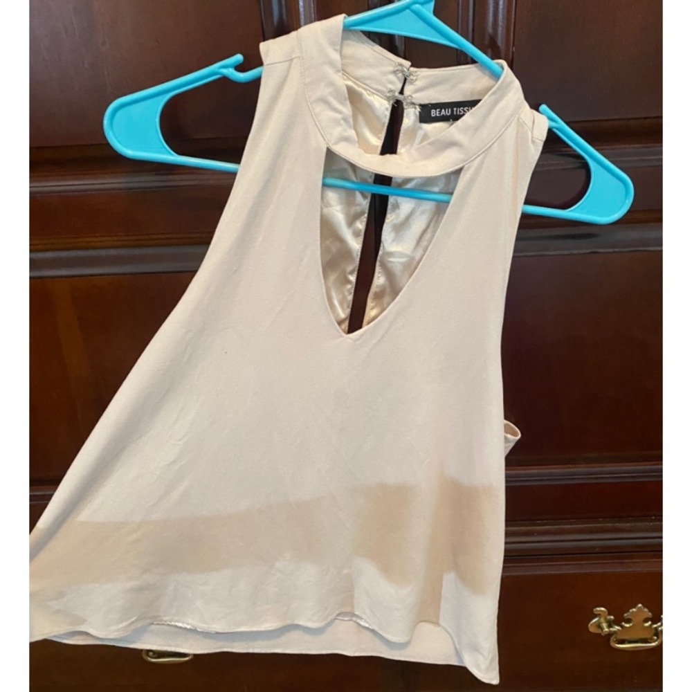 Beau Tissue Sleeveless Top